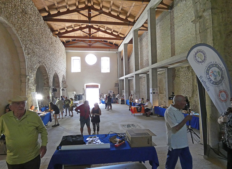 SIM Fly Festival 2022 interno chiesetta adiacente al Convento della Maddalena