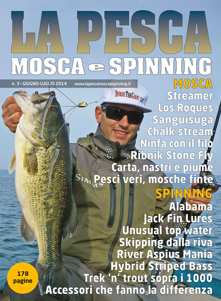 la pesca mosca e spinning copertina rivista 2014 3