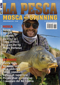 la pesca mosca e spinning copertina rivista 2017 2