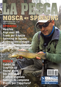 la pesca mosca e spinning copertina rivista 2018 1