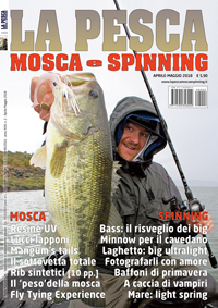 la pesca mosca e spinning copertina rivista 2018 2