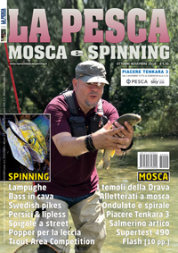 la pesca mosca e spinning copertina rivista 2018 5