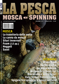 la pesca mosca e spinning copertina rivista 2018 6