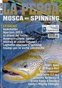 la pesca mosca e spinning copertina rivista 2019 1