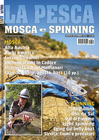 la pesca mosca e spinning copertina Agosto-Settembre 2022
