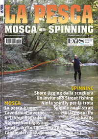 la pesca mosca e spinning copertina Febbraio-Marzo 2023