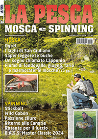 la pesca mosca e spinning copertina Giugno-Luglio 2024