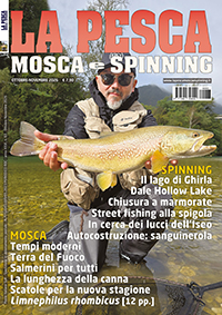 la pesca mosca e spinning copertina Ottobre-Novembre 2026