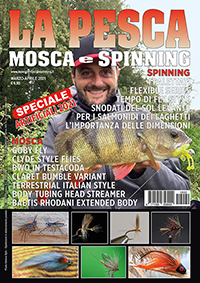 la pesca mosca e spinning copertina Speciale Artificiali 2021” class=