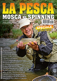 la pesca mosca e spinning copertina rivista speciali estate 2019