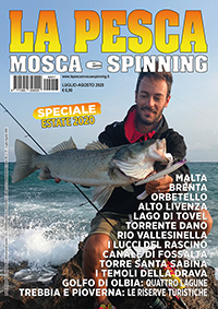 la pesca mosca e spinning copertina Speciale Estate 2020” class=
