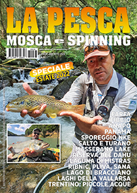 la pesca mosca e spinning copertina Speciale Artificiali 2022” class=