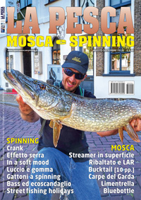 la pesca mosca e spinning copertina rivista 2018 2