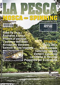 la pesca mosca e spinning copertina rivista 2021 5” class=