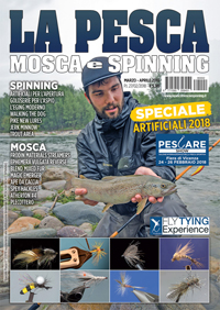 la pesca mosca e spinning copertina rivista speciali artificiali 2018